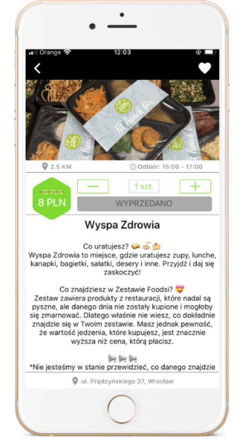 Foodsi app screenshot 4